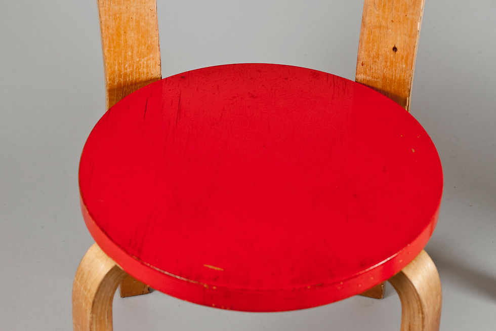 Thumbnail: Pair of Early Alvar Aalto Chairs Model 66, Finland