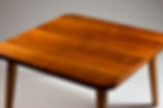 Aino Aalto, rare teak veneer coffee table, c. 1940's