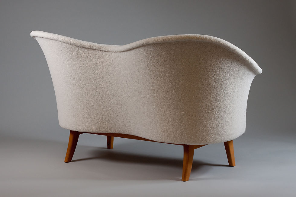 Thumbnail: Olof Ottelin, 1950s Duetto sofa, Keravan puusepäntehdas, Stockmann