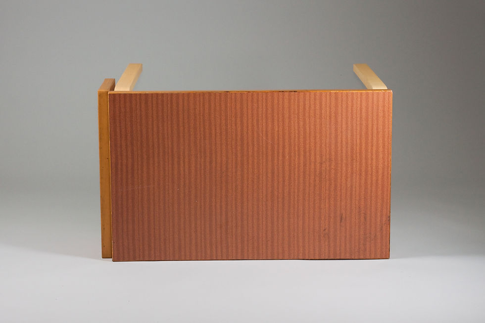Thumbnail: Alvar Aalto, Unique Rare Top Extendable Drop Leaf Dining Table, Artek