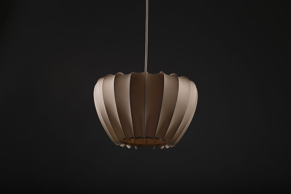 Thumbnail: Finnish mid-century modern pendant by Idman Oy