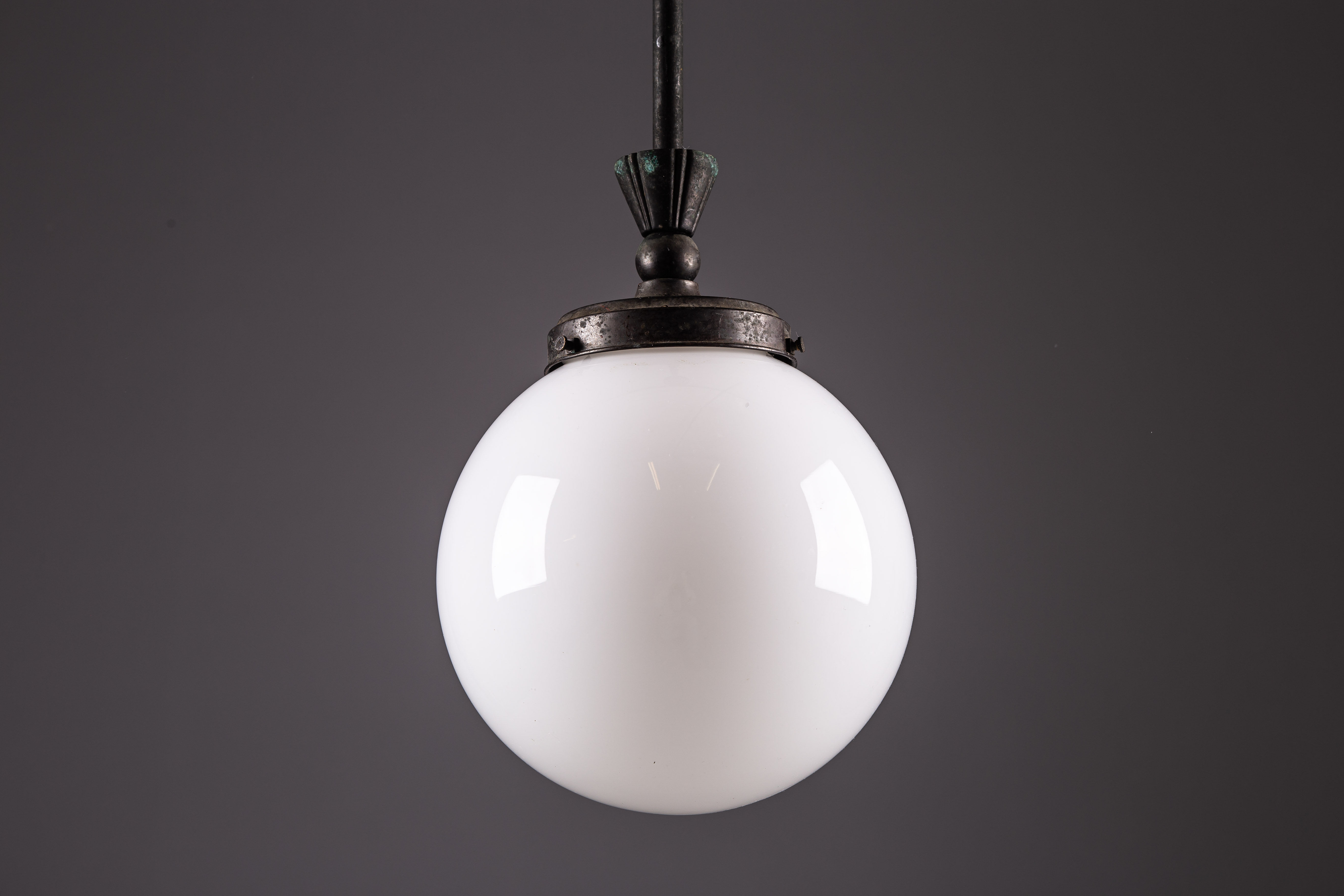 Harald Notini, 1920's ceiling lamp, Böhlmarks, Sweden