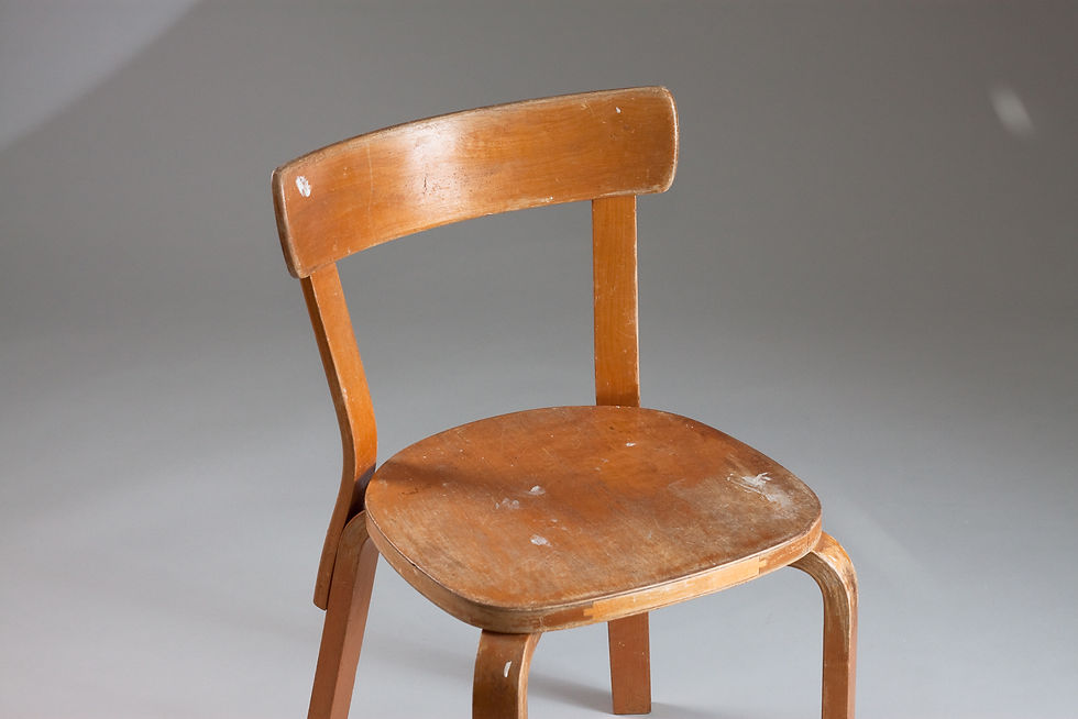 Thumbnail: Alvar Aalto original 1930's chair 69