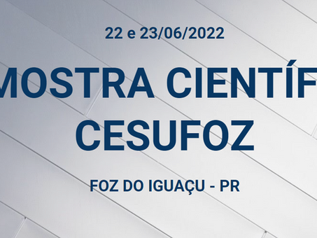 Nossa IV Mostra Científica está chegando...