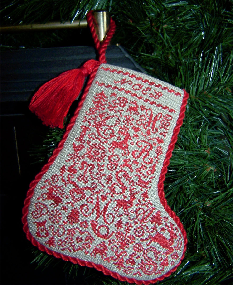 Thumbnail: 170.  French Country - Christmas Stocking