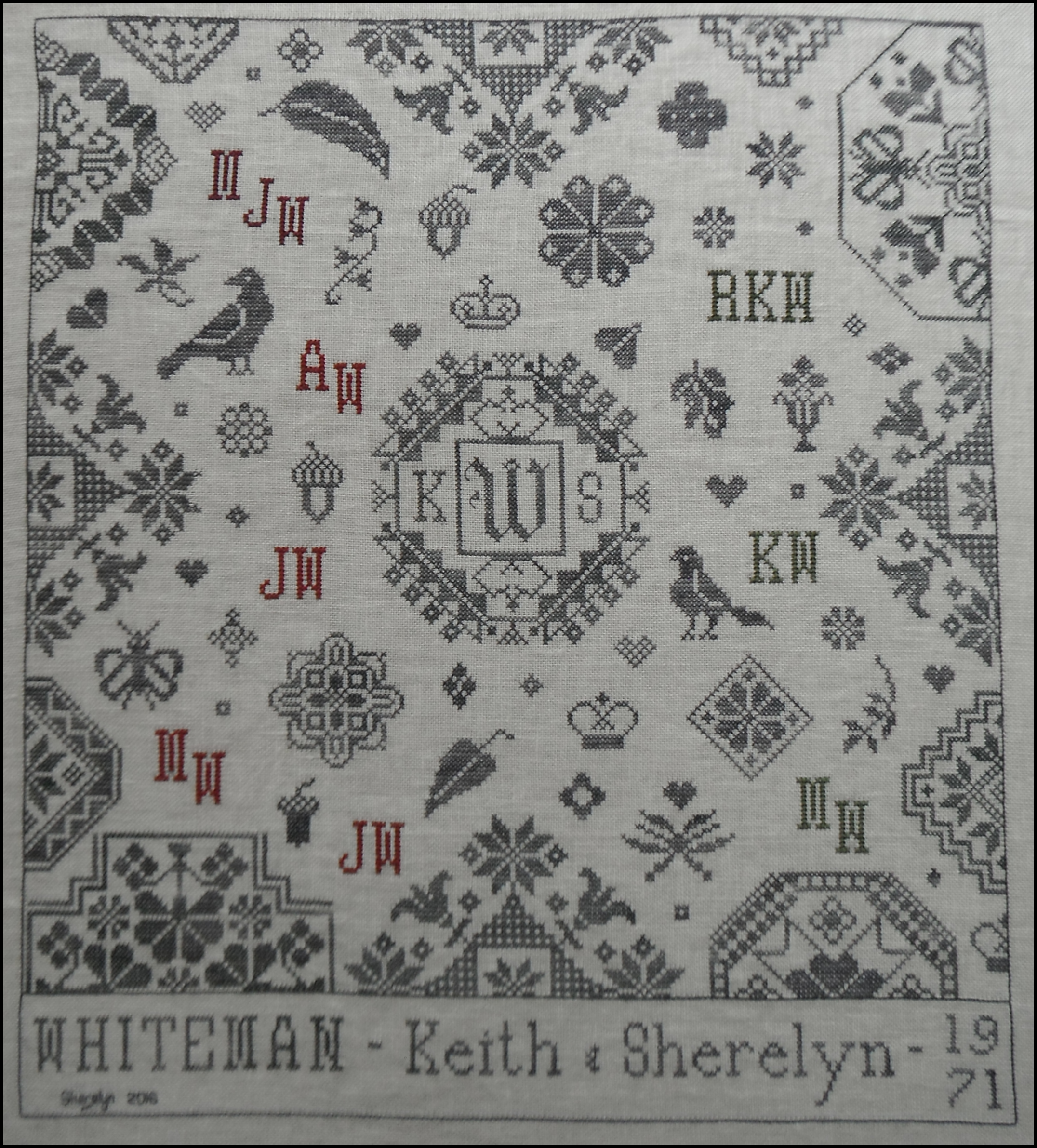 Family Quaker Sampler - Part 6