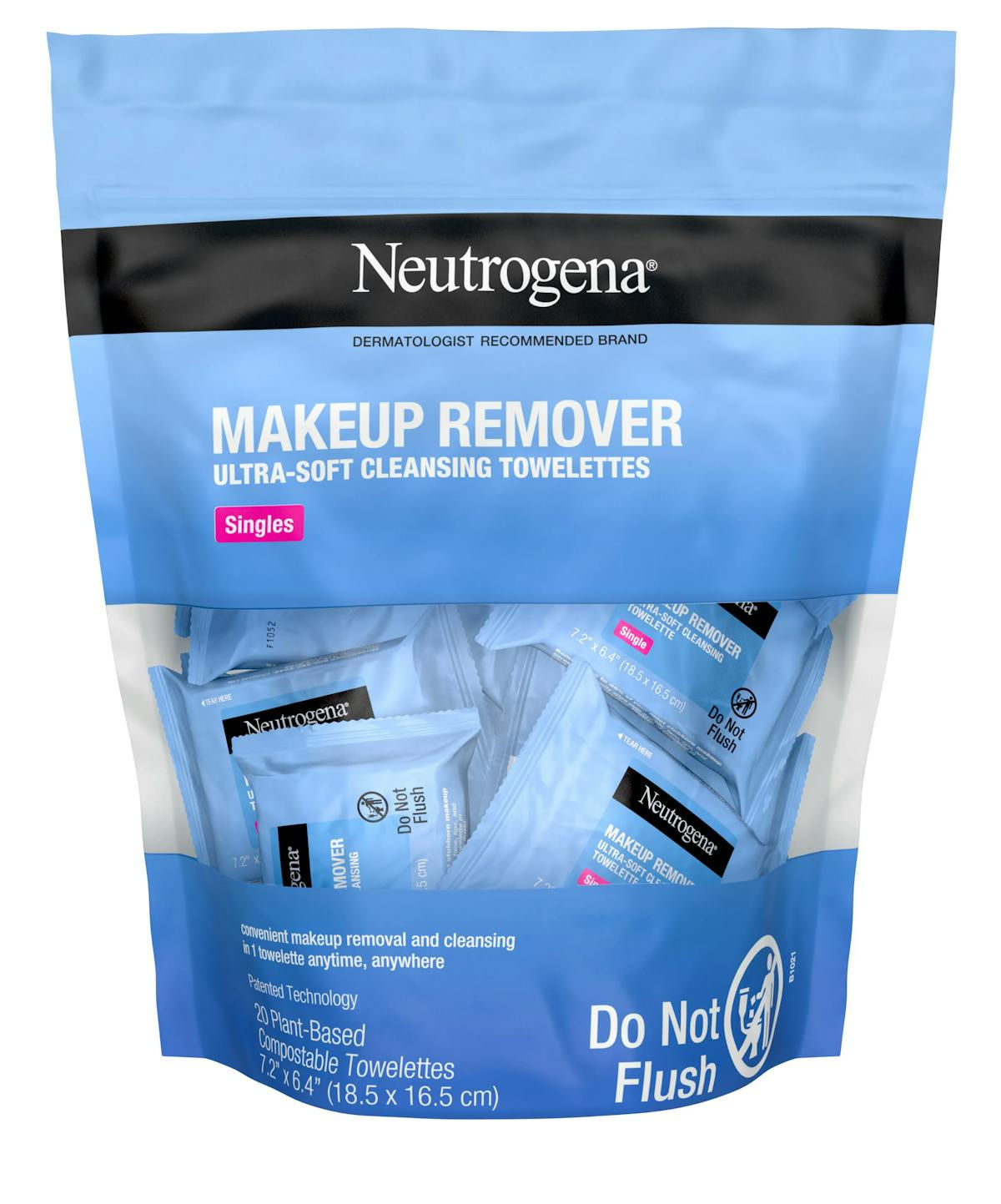 Neutrogena Makeup Remover Cleansing Towelettes, 25 ct