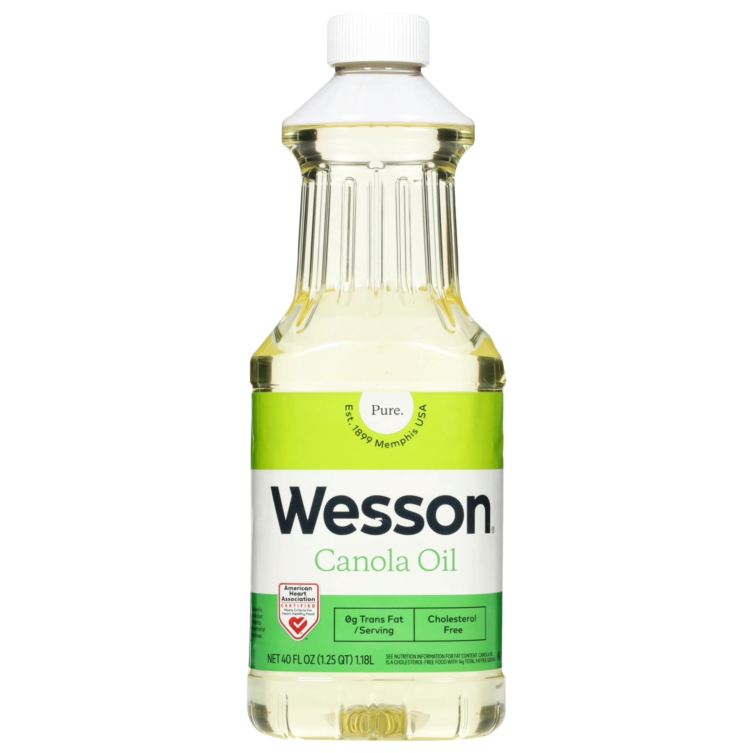 Wesson Canola Oil, 40 fl oz