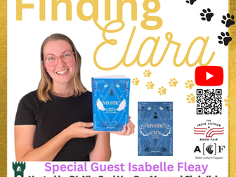 While continuing to work in a FIFO role, Izzy started her side business of writing, prolifically. The two books pictures are the start of a 5 book series. The highly energetic writer was a blast to listen to on her interview for the Indie Author Book fair and the excerpt drew me into a world of intrigue, magic and a little sass.