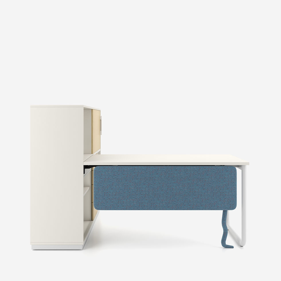Thumbnail: Play&Work Desk with Cabinet B