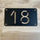 Miniature : Plaque de rue - INOX PEINT