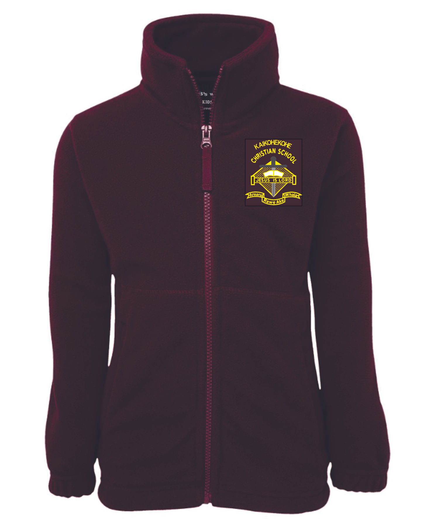 2FF Adults Full Zip Polar Fleece