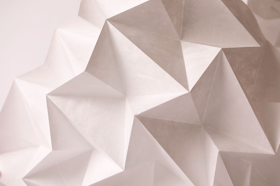 Geometric White Art