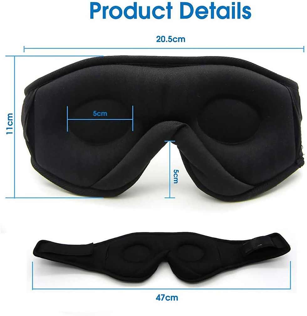 Thumbnail: Wireless Call Stereo Music Blackout Sleep Eye Mask