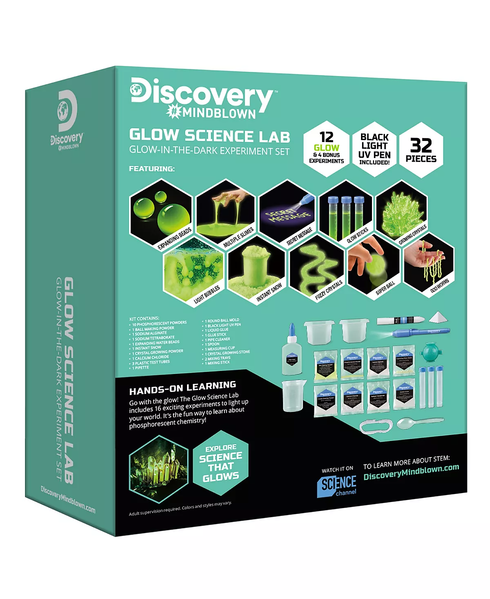 Thumbnail: Discovery Glow-In-The-Dark Experiment Set