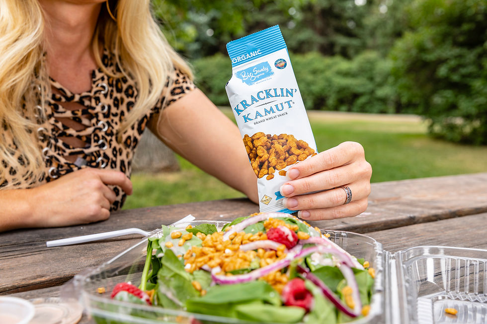 Thumbnail: 12-pack (1.4oz) Sea Salt Kracklin' KAMUT® Brand Ancient Grain