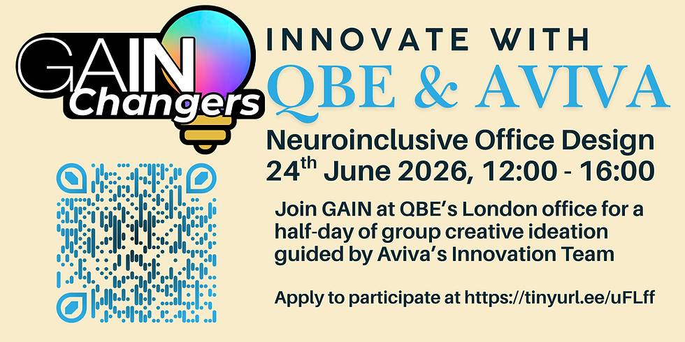 GAINChangers! Innovate with QBE & Aviva: Inclusive Office Design