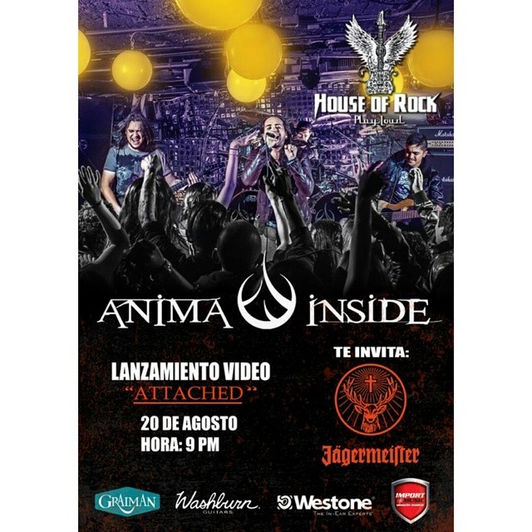 LANZAMIENTO DE VIDEO DE ANIMA INSIDE