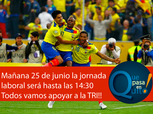 Jornada laboral del 25 de junio