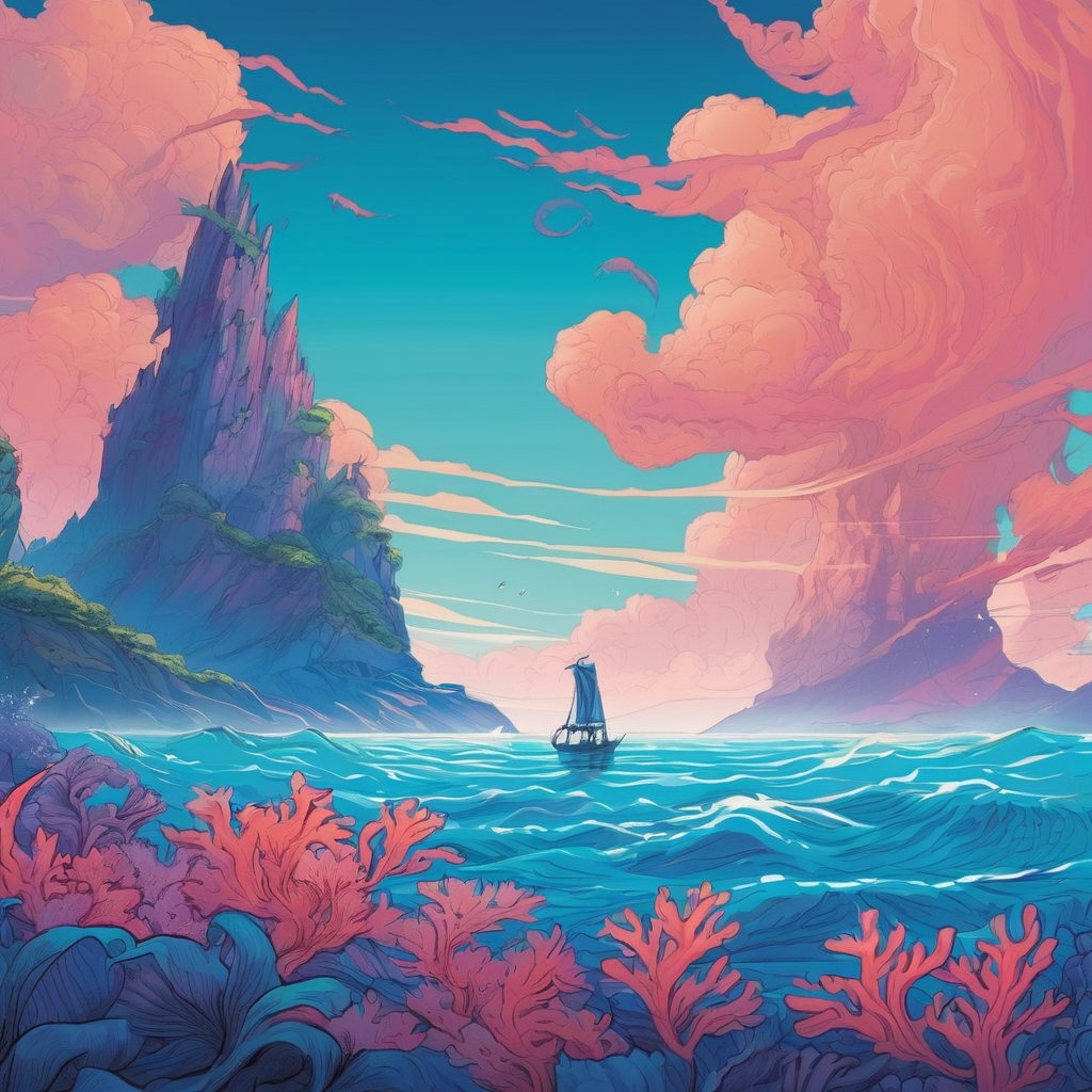 プレイマット 幻想の海