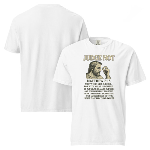 Judge Not T-Shirt | Designs by RJ