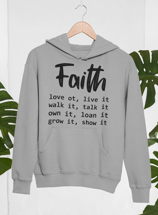 Thumbnail: Faith Love It Live It Hoodie