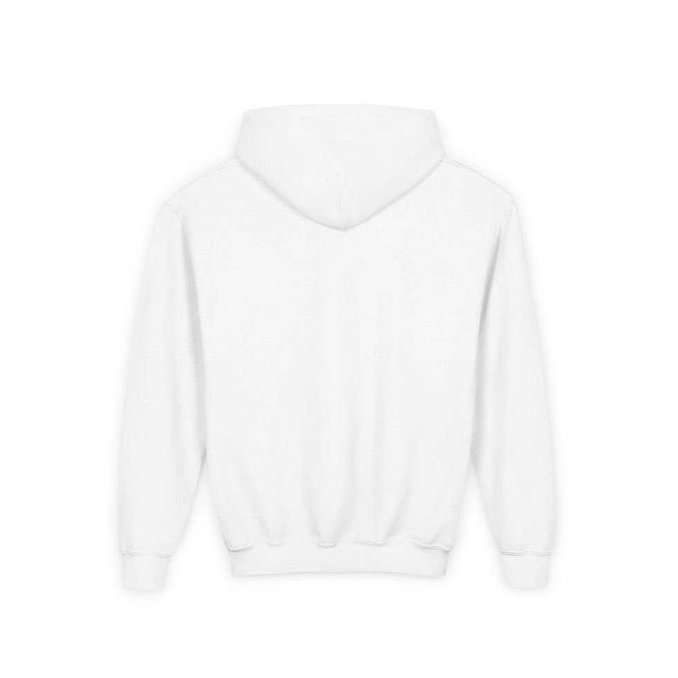 Thumbnail: Youth Hoodie — Colorful 'Musta' Graffiti Logo Sweatshirt