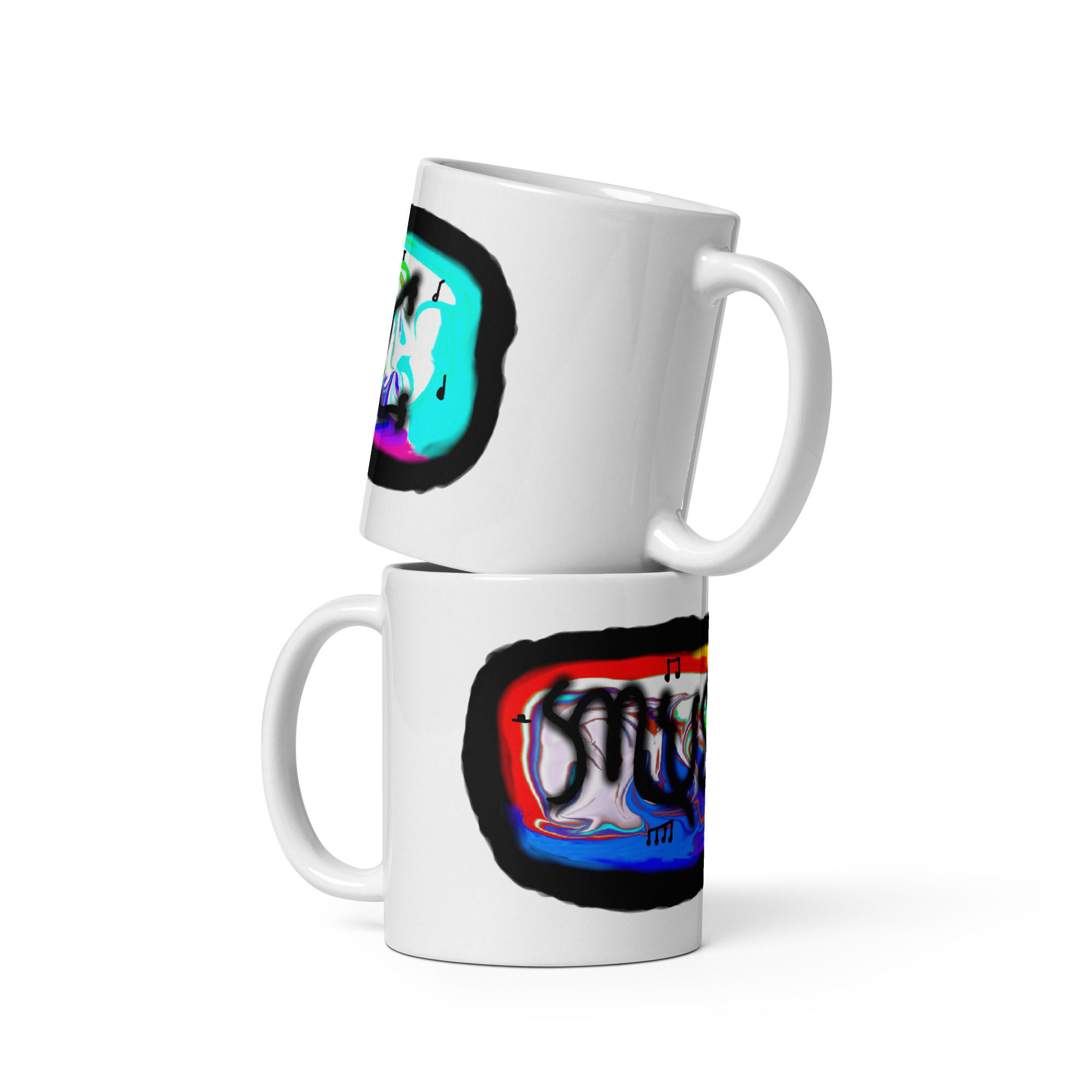 Music White Glossy Mug