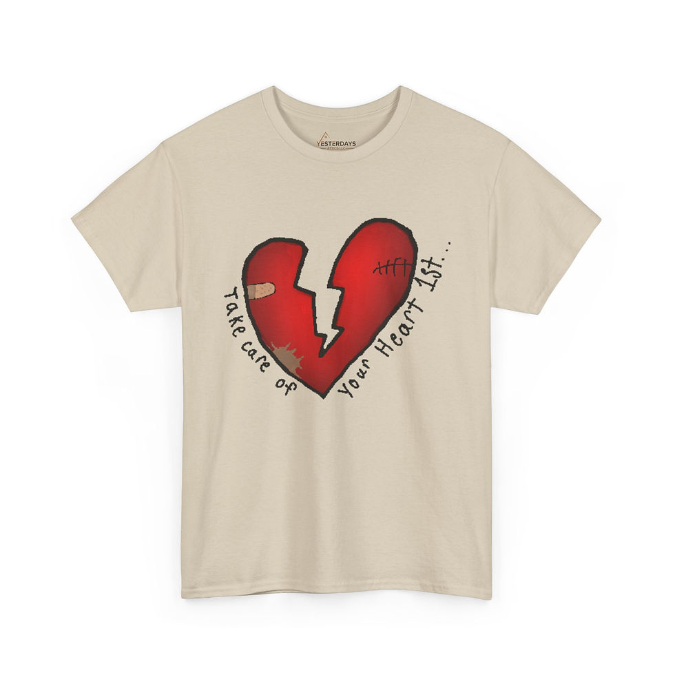 Thumbnail: Care for Your Heart Heavy Cotton Tee