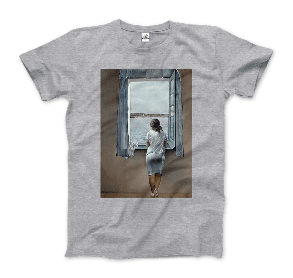 Thumbnail: Salvador Dali Young Woman at a Window Artwork T-Shirt