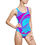Thumbnail: Vibrant Swirl Women's One-Piece Swimsuit, Summer Beachwear, Pool Party Attire,