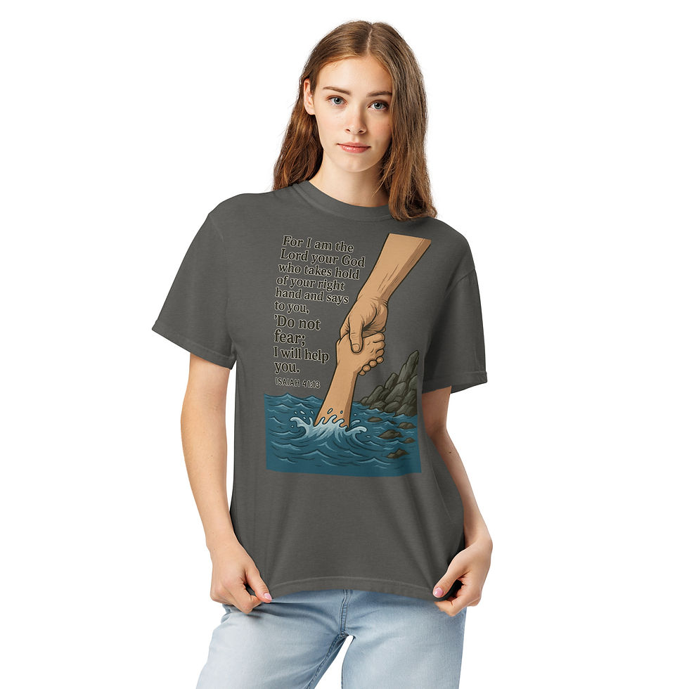 Thumbnail: Isaiah 41:13 T-Shirt