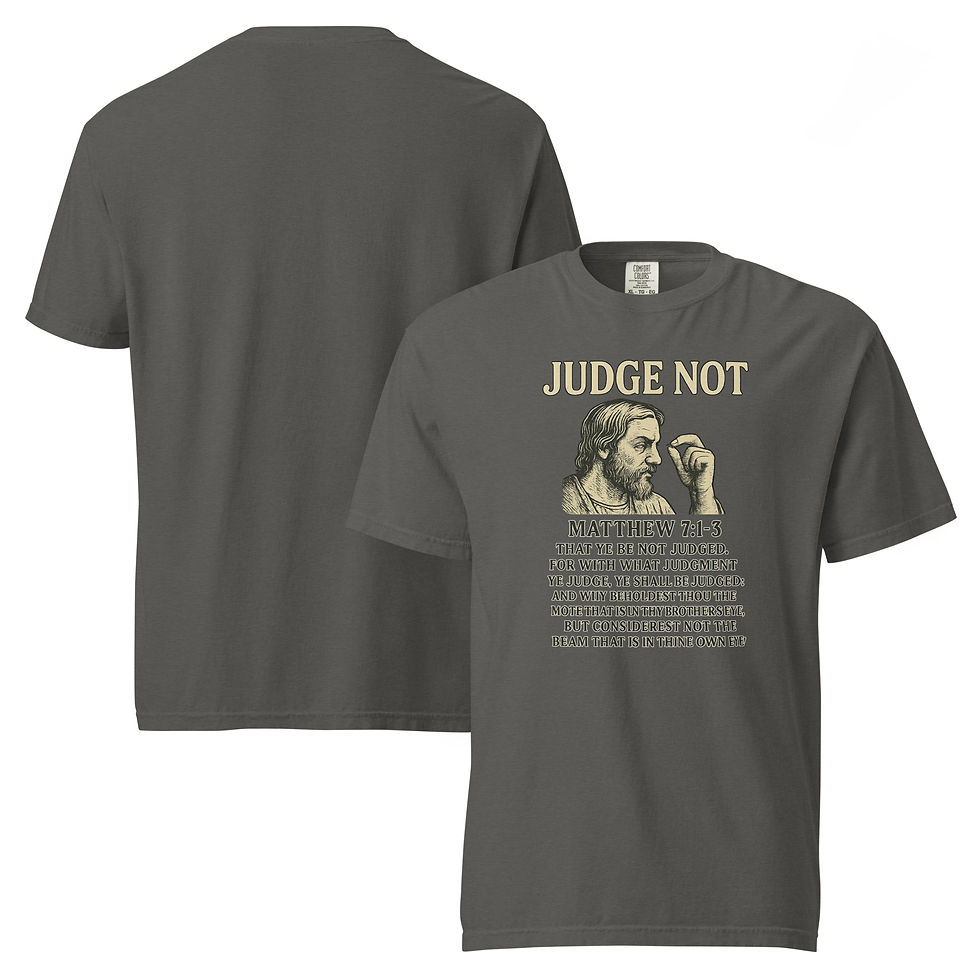 Thumbnail: Judge Not T-Shirt