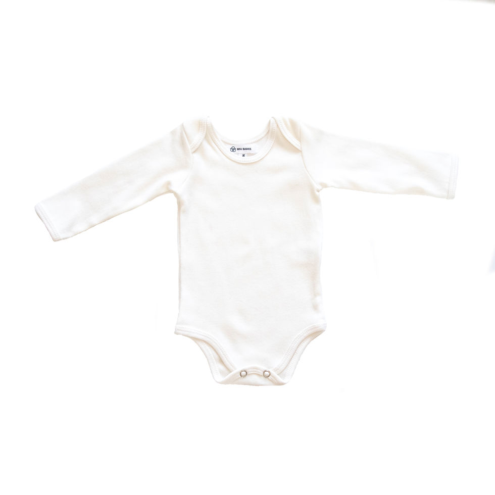 BODY MANGA LARGA BLANCO