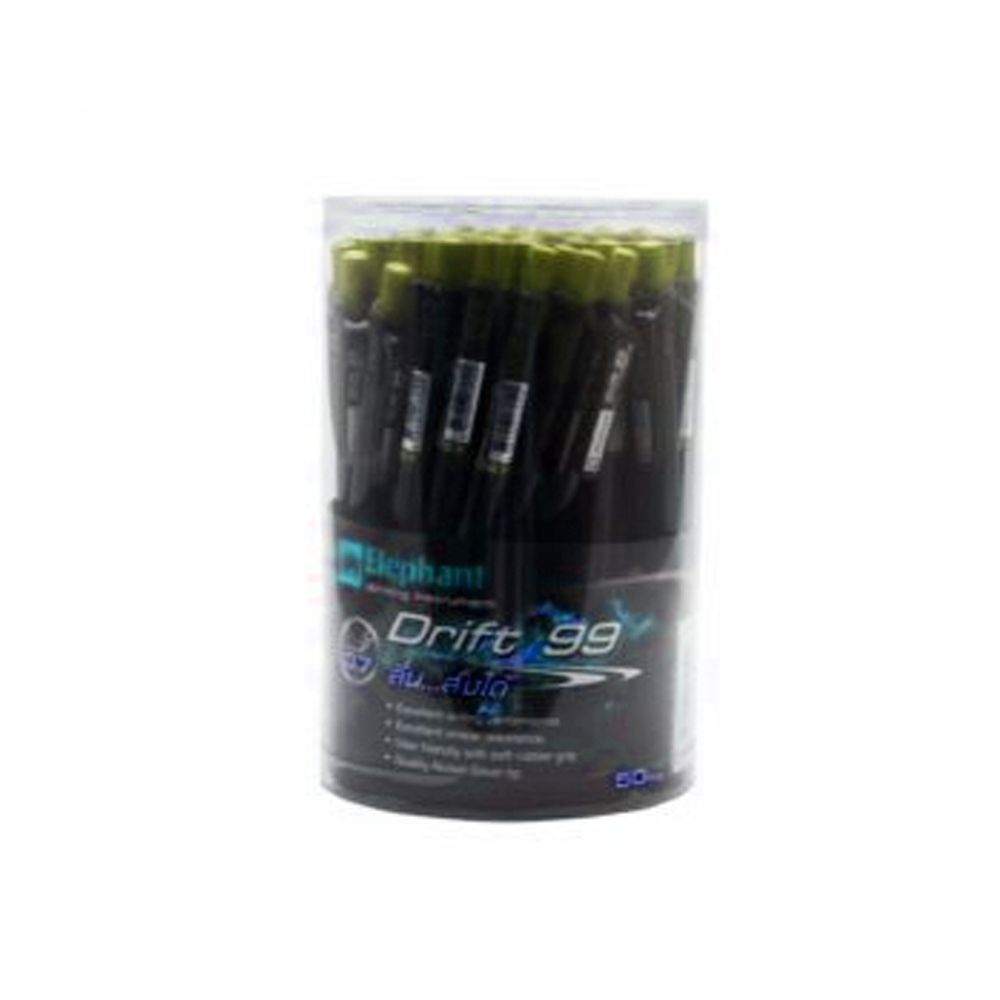 ปากกาแบบกด ตราช้าง 99*แดง