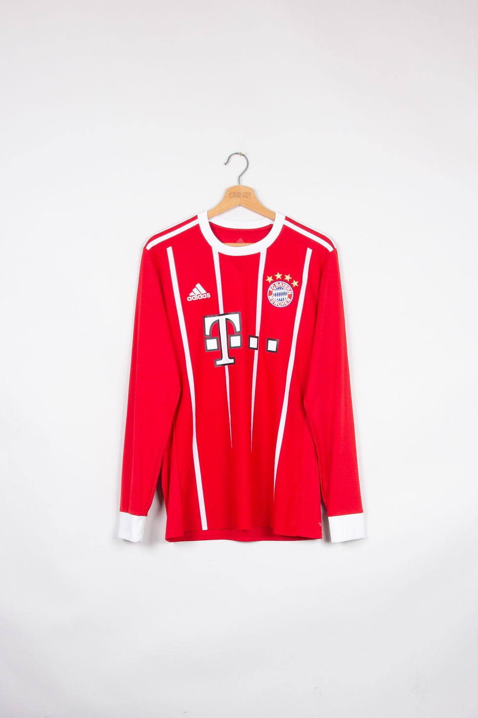 Thumbnail: Maillot Adidas Football FC Bayern Munich Home Rétro LEWANDOWSKI 2017/18 - M