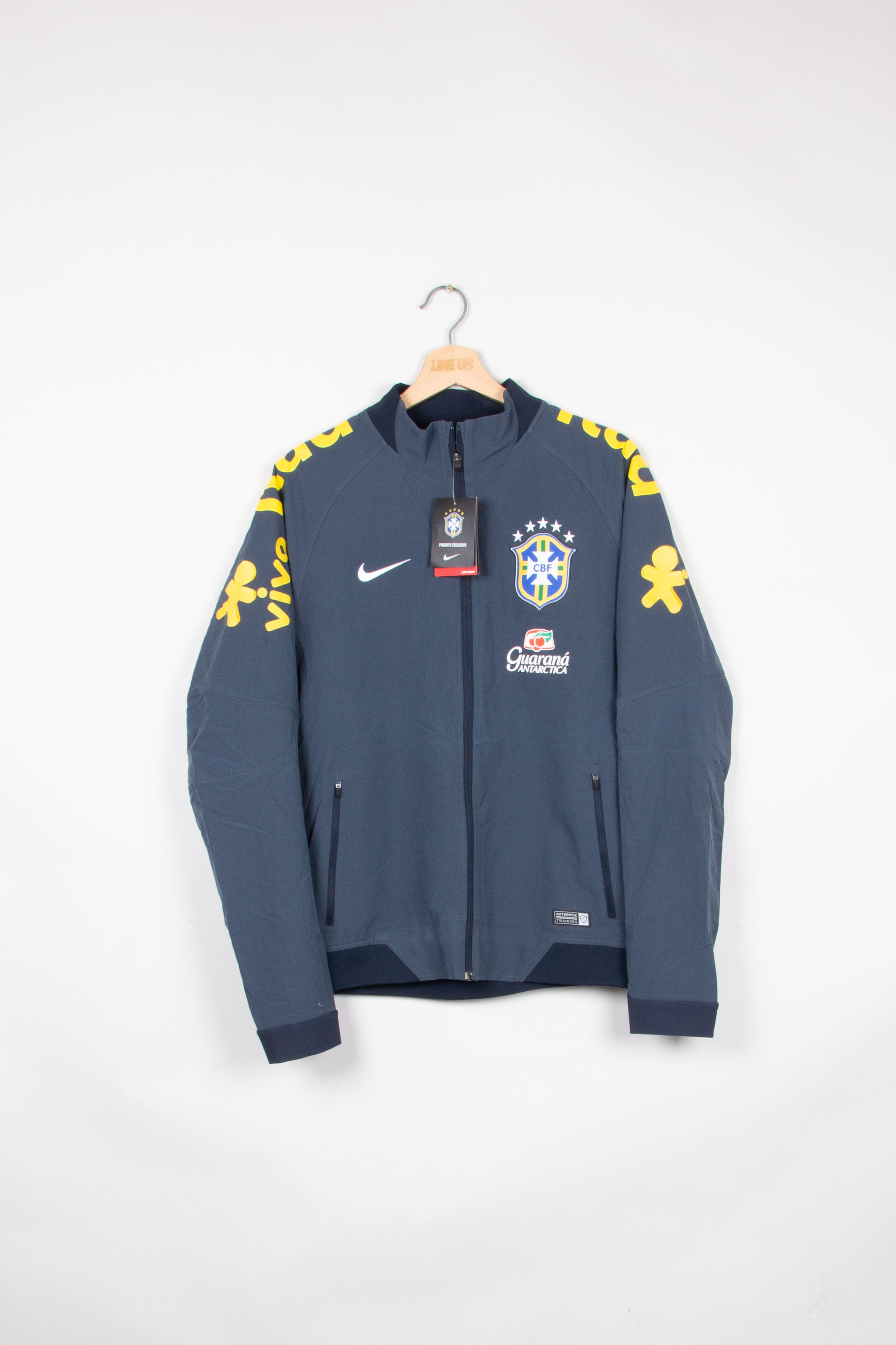 Jacket Nike Football Brésil Training Stock Pro Vintage 2014/15 - M