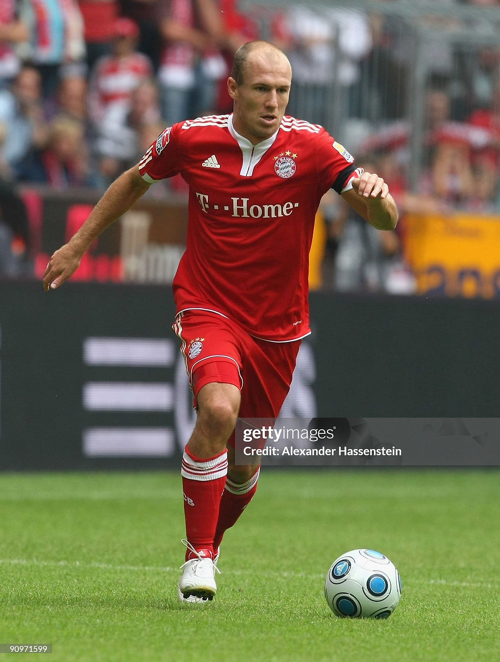 Miniature : Maillot Adidas Football FC Bayern Munich Home Vintage ROBBEN 2009/10 - L