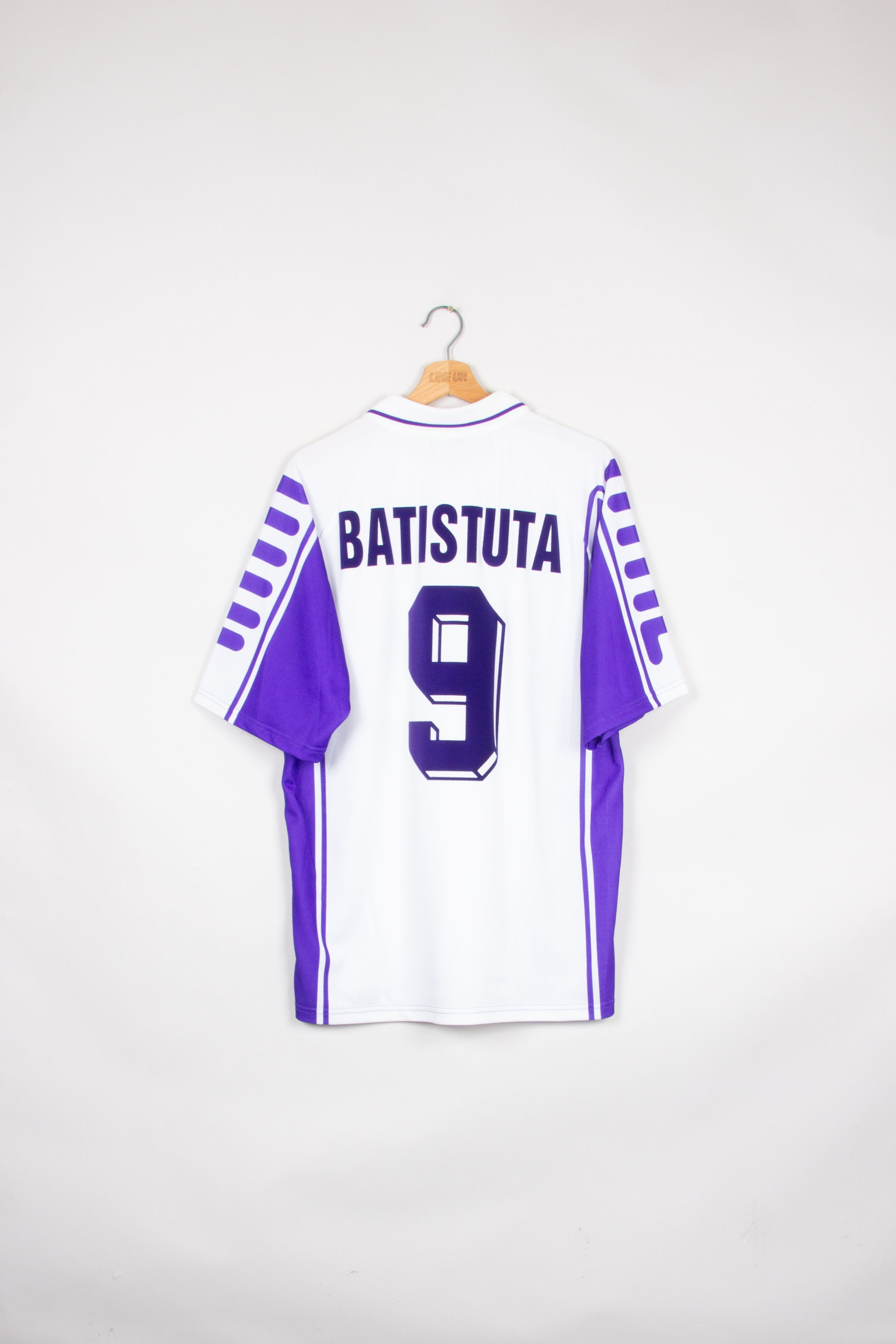 Maillot Fila Football AC Fiorentina Away Vintage BATISTUTA 1999/00 - XL