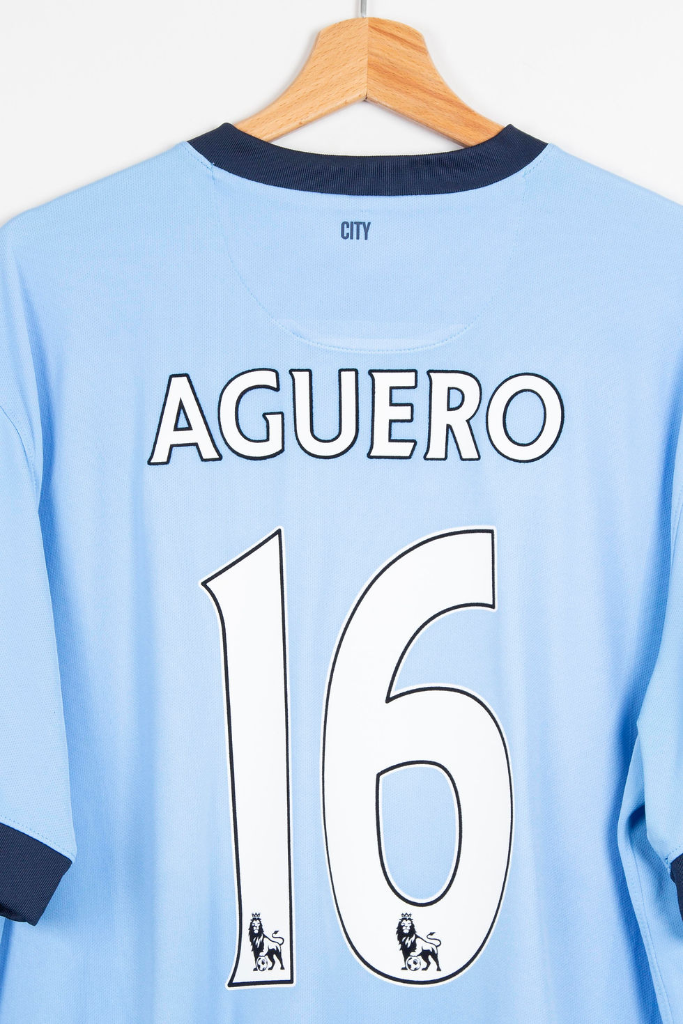 Thumbnail: Maillot Nike Football Manchester City Home Rétro AGUERO 2014/15 - XXL