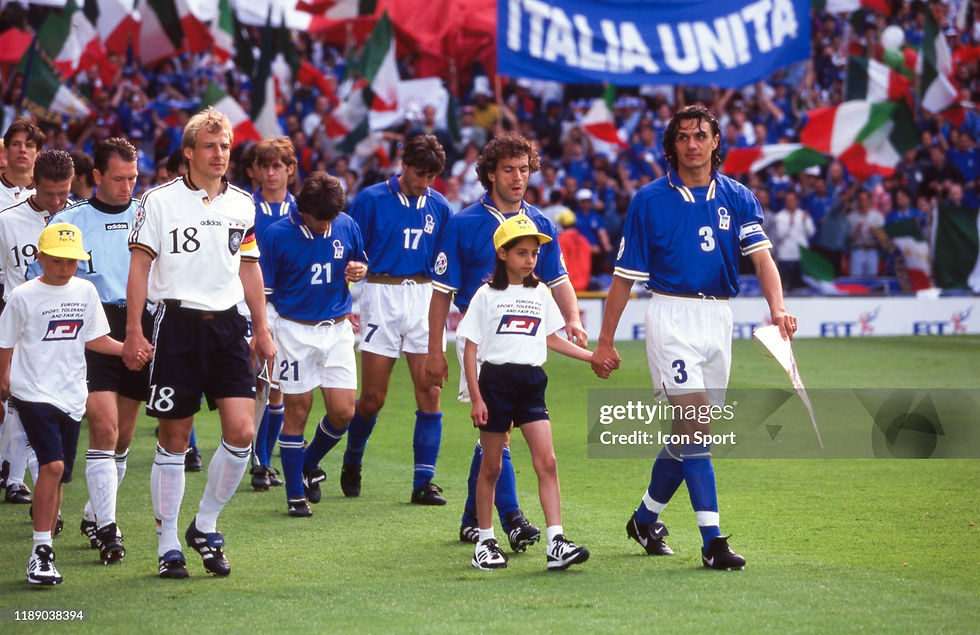Miniature : Maillot Nike Football Italie Home Vintage MALDINI 1996/97 - M