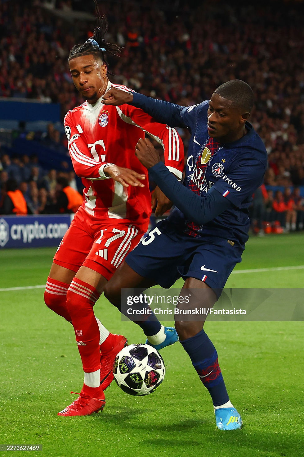 Miniature : Écharpe Football Demi Finale Champions League PSG / FC Bayern Munich - 2026