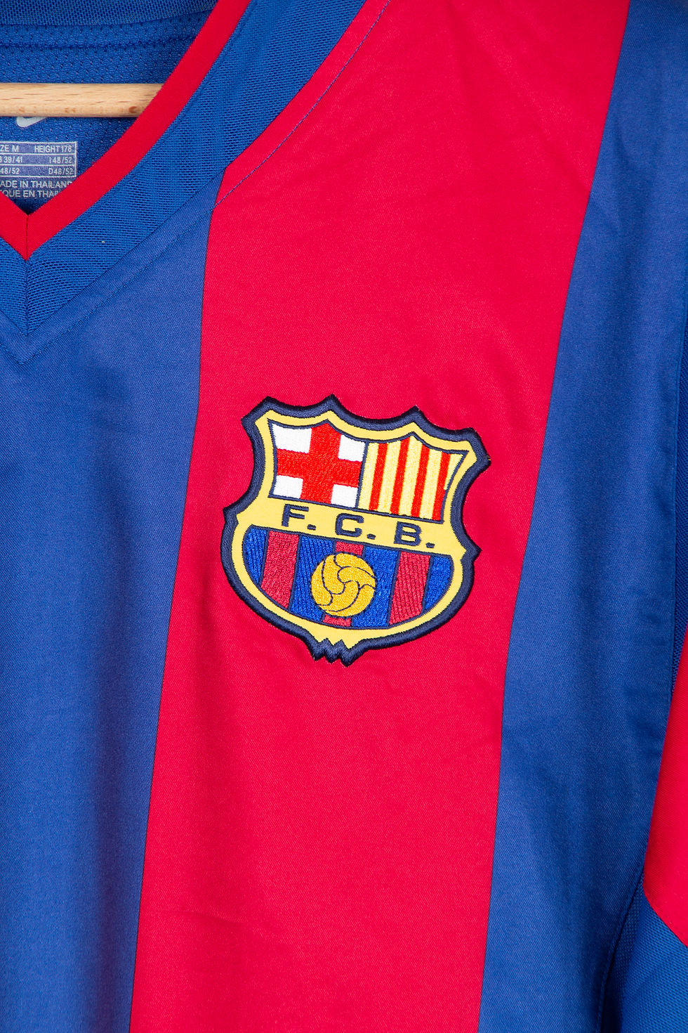Miniature : Maillot Nike Football FC Barcelone Home Pro Vintage OVERMARS 2002/03 - M
