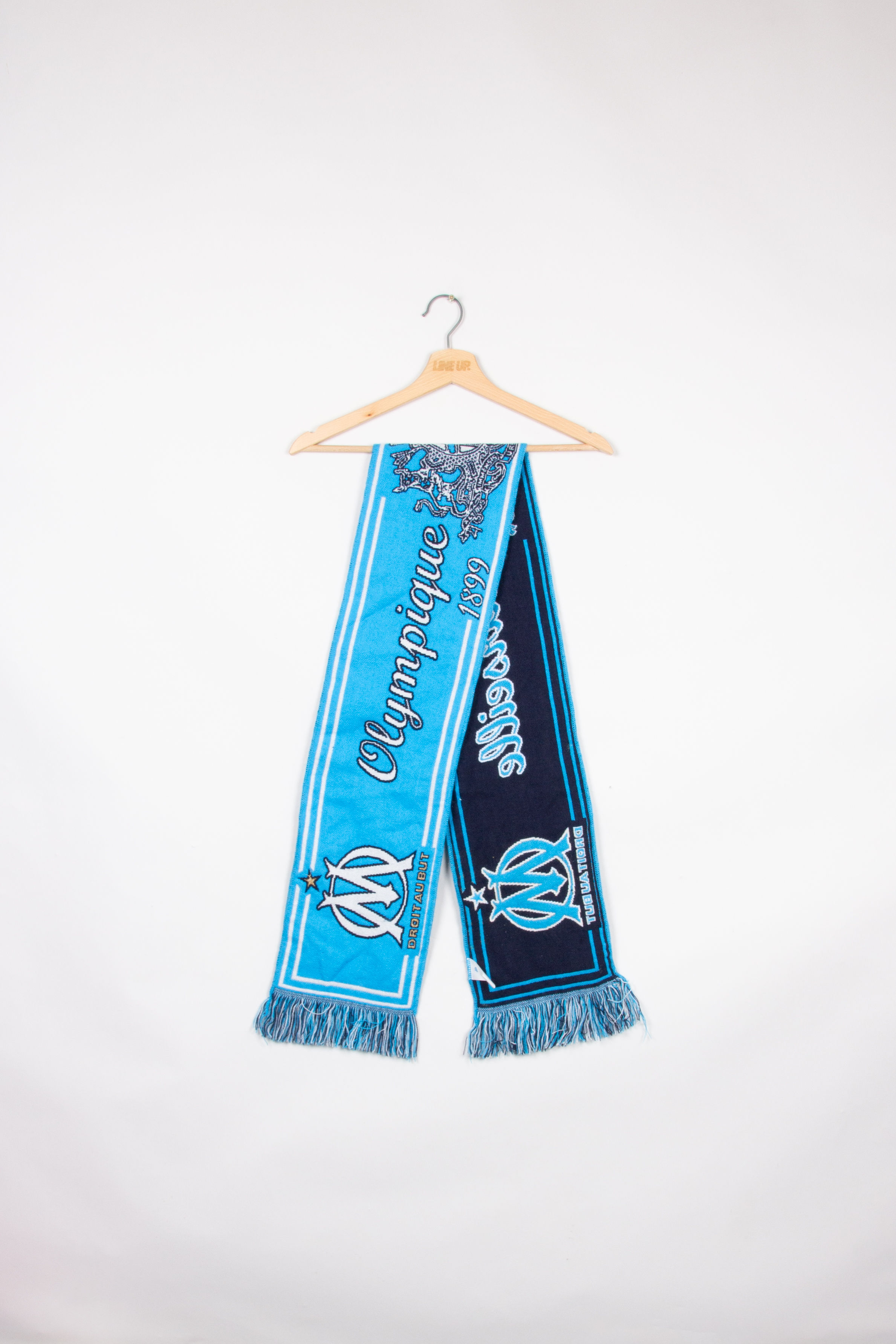 Écharpe Football OM Olympique de Marseille Vintage 2000s