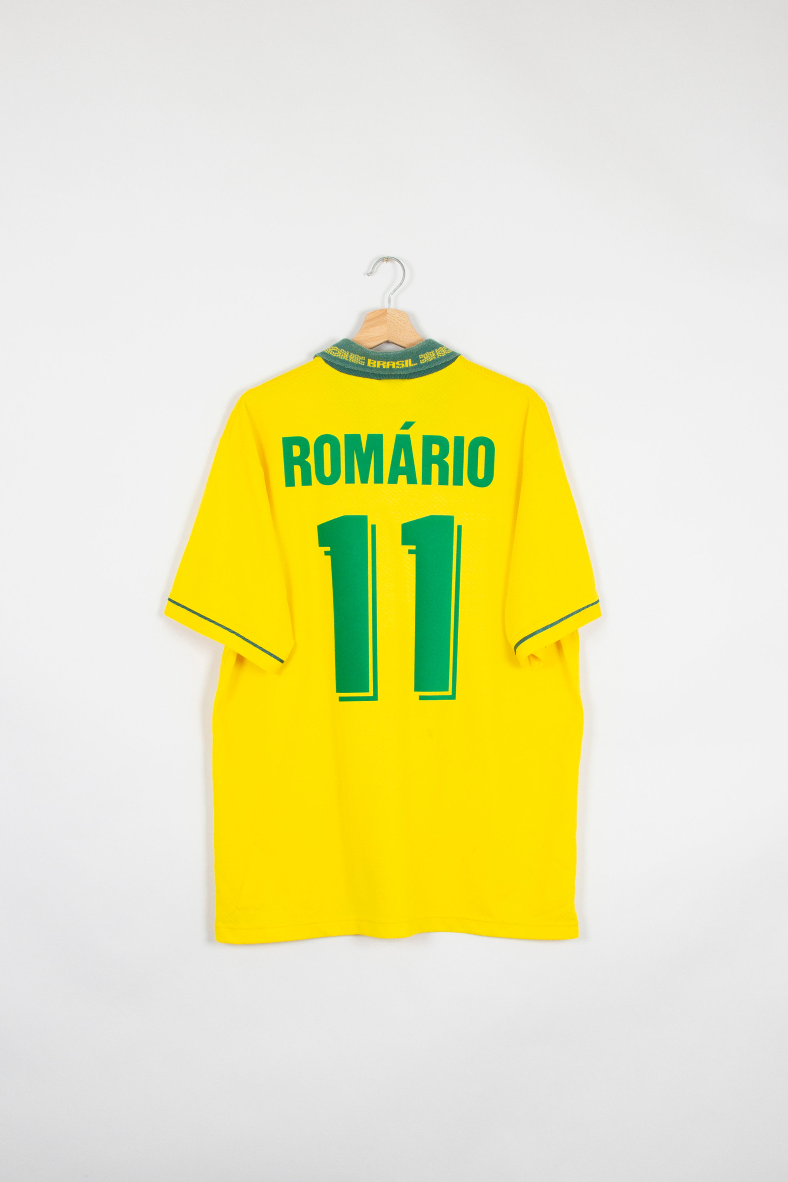Maillot Umbro Football Brésil Home Vintage ROMARIO 1993/94 - M,L & XL