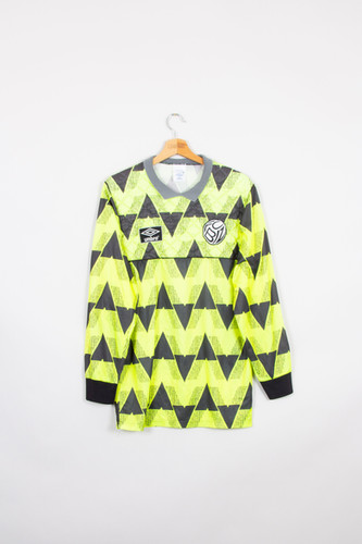 Maillot De Football Umbro Vintage - Modèle 1998 - Rouge - Taille L Adulte - Occasion