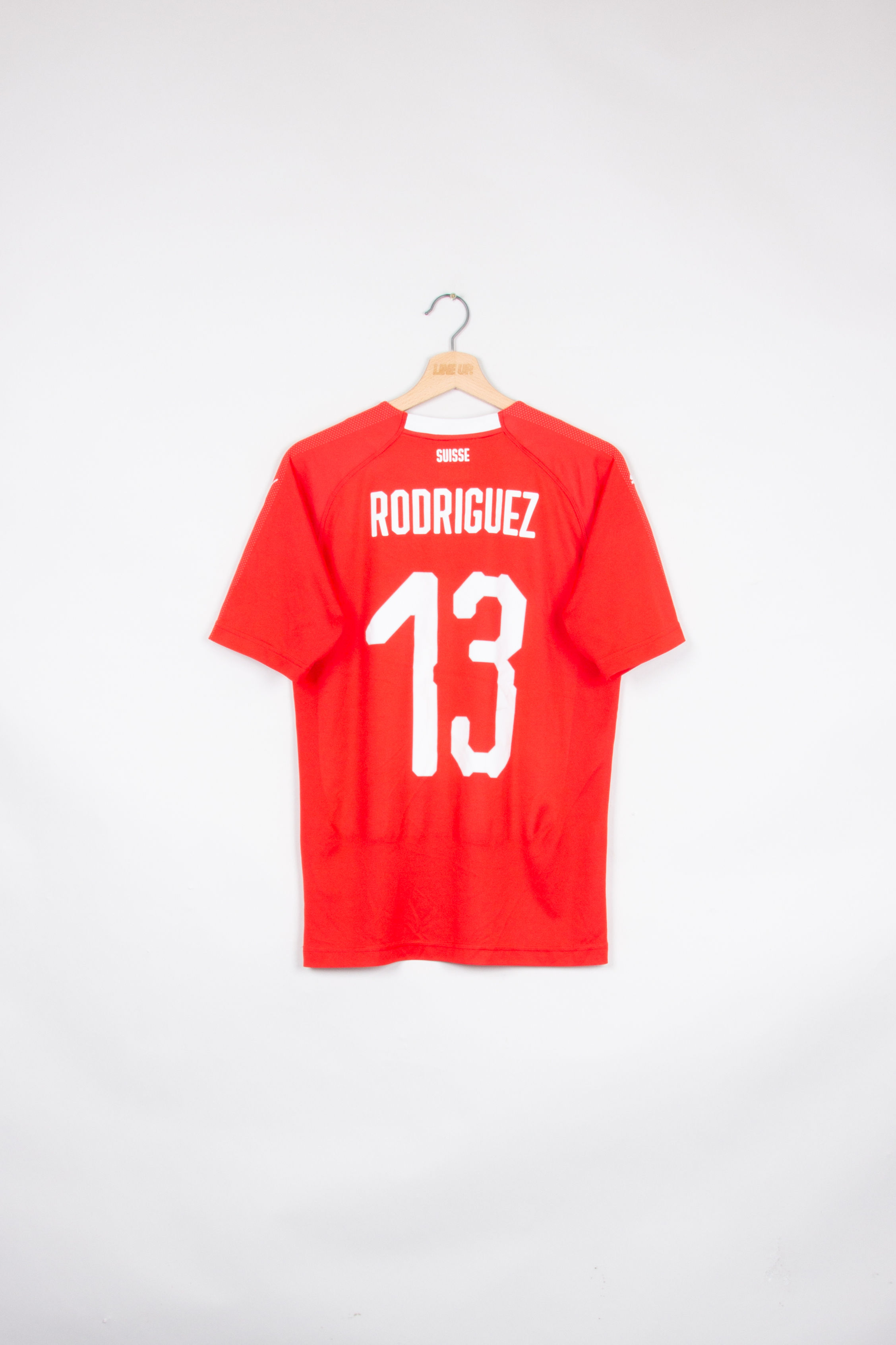 Maillot Puma Football Suisse Home Rétro RODRIGUEZ 2018/19 - S