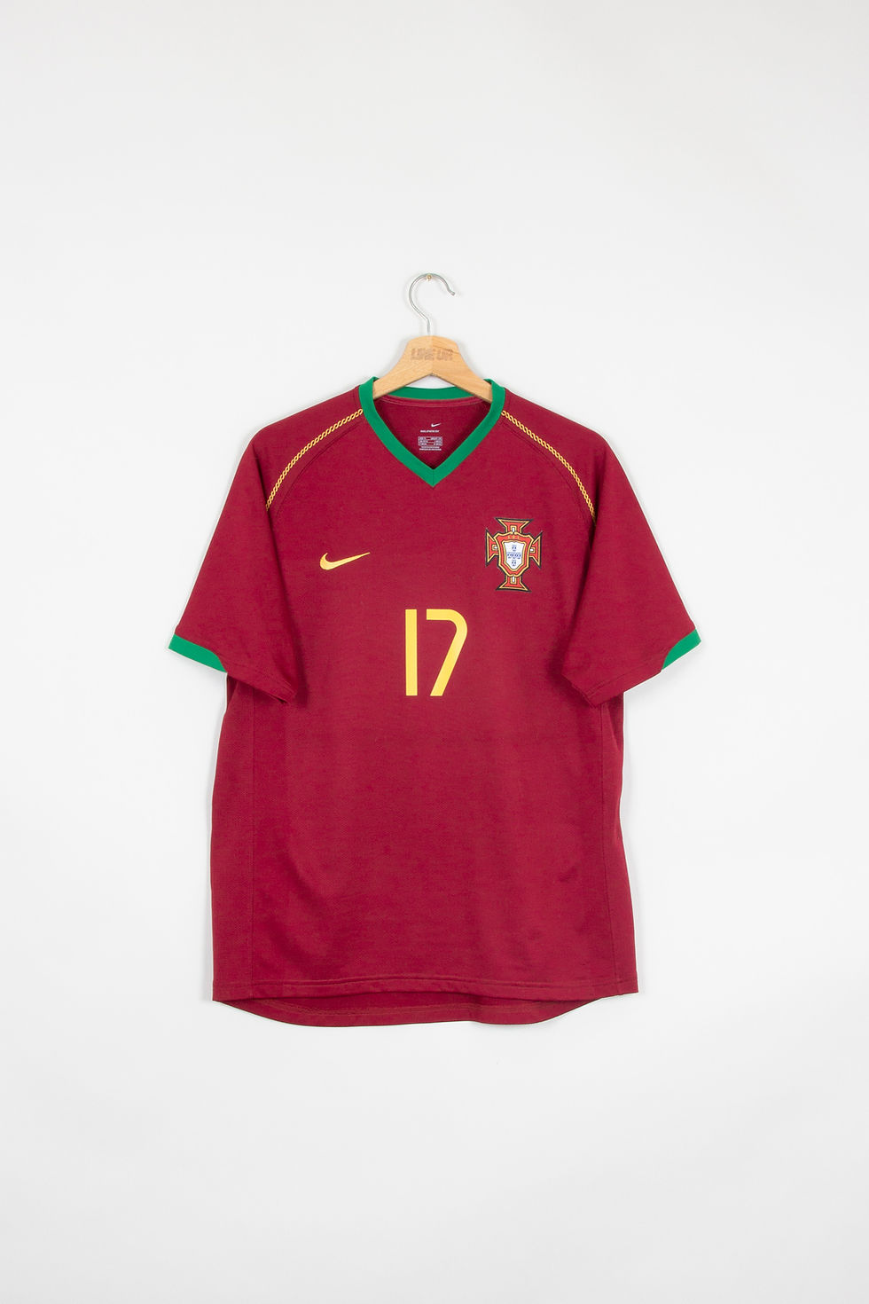 Thumbnail: Maillot Nike Football Portugal Home Vintage RONALDO 2006/08 - M, L