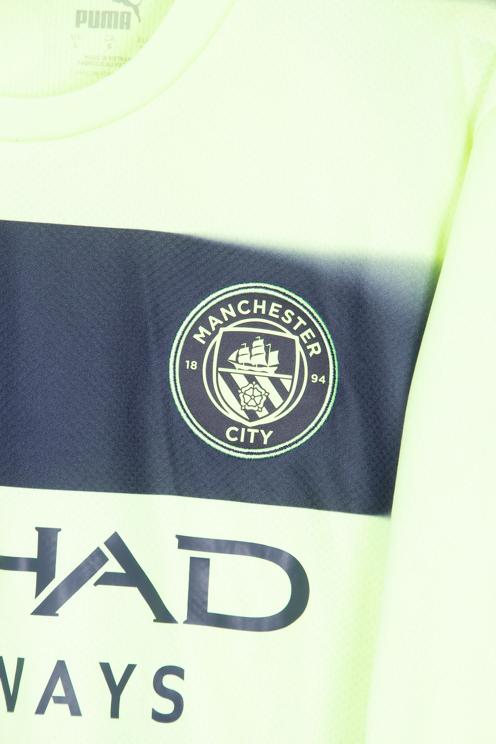 Miniature : Maillot Puma Football Manchester City Third HAALAND 2022/23 - L