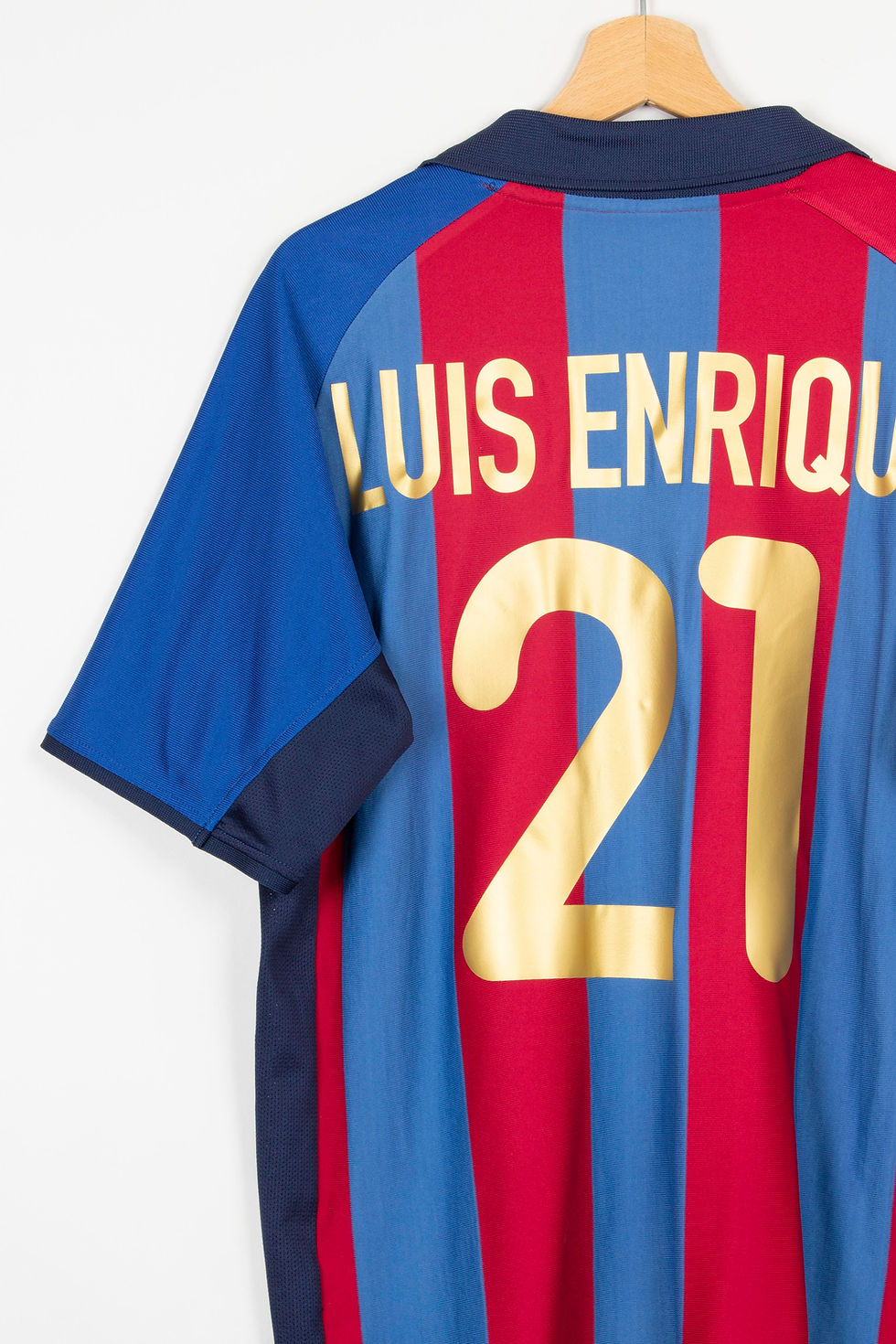 Miniature : Maillot Nike Football FC Barcelone Home Vintage LUIS ENRIQUE 2001/02 - L